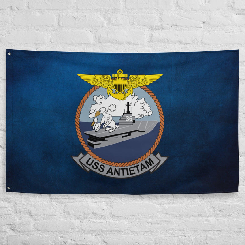 USS Antietam (CV-36) Aircraft Carrier Flag