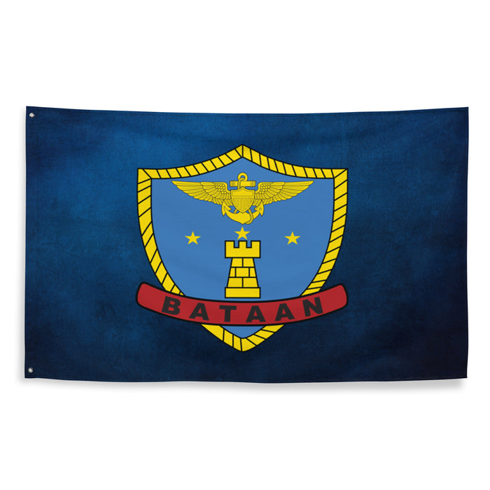 USS Bataan (CVL-29) Aircraft Carrier Flag Tactically Acquired   