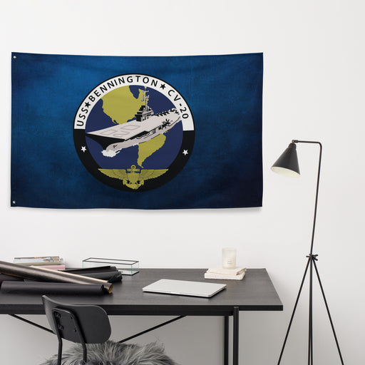 USS Bennington (CV-20) Flag Tactically Acquired   