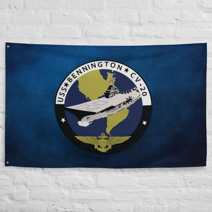 USS Bennington (CV-20) Flag Tactically Acquired   