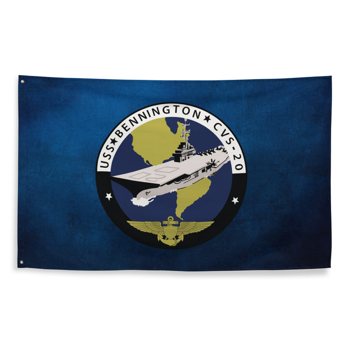 USS Bennington (CVS-20) Flag Tactically Acquired   