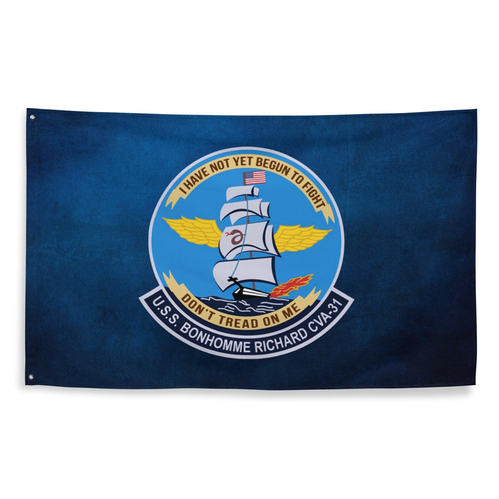 USS Bonhomme Richard (CVA-31) Flag Tactically Acquired   