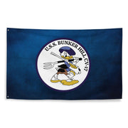 USS Boxer (CV-17) Aircraft Carrier Flag Tactically Acquired   