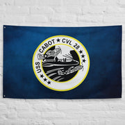 USS Cabot (CVL-28) Aircraft Carrier Flag Tactically Acquired   