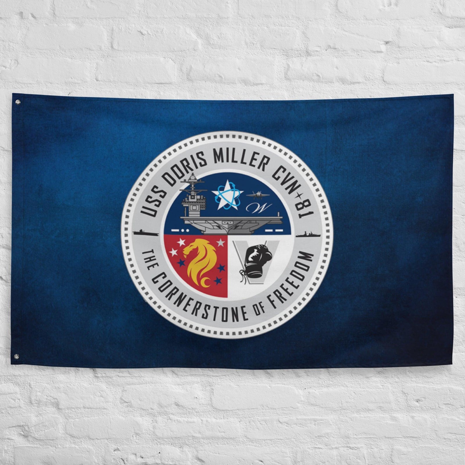 USS Doris Miller (CVN-81) Flag Tactically Acquired   