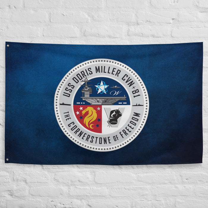 USS Doris Miller (CVN-81) Flag Tactically Acquired   