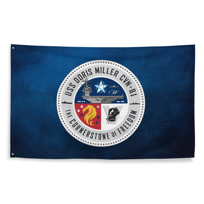 USS Doris Miller (CVN-81) Flag Tactically Acquired   