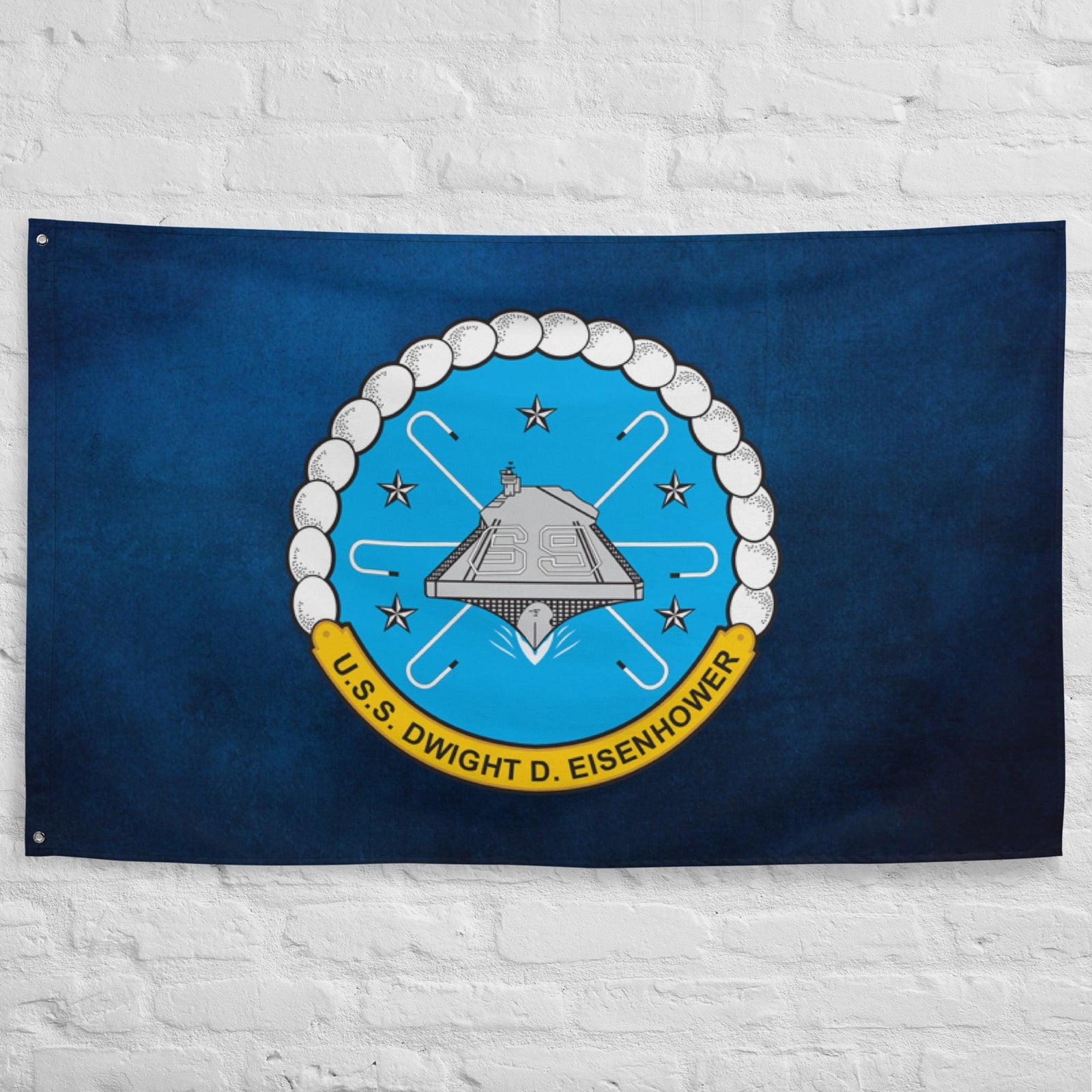 USS Dwight D. Eisenhower (CVN-69) Flag Tactically Acquired   