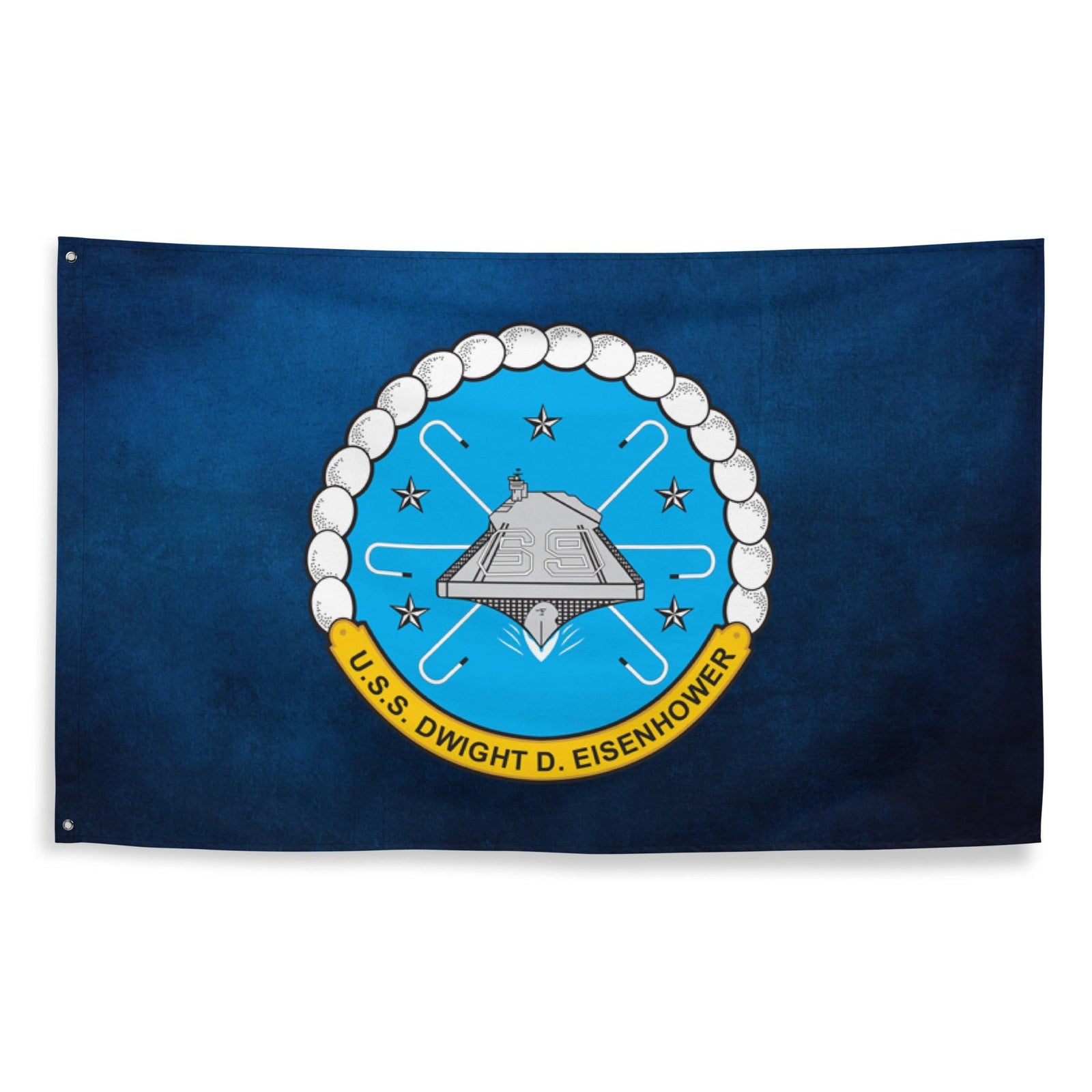 USS Dwight D. Eisenhower (CVN-69) Flag Tactically Acquired   