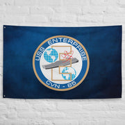 USS Enterprise (CVN-65) Flag Tactically Acquired   