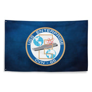 USS Enterprise (CVN-65) Flag Tactically Acquired   