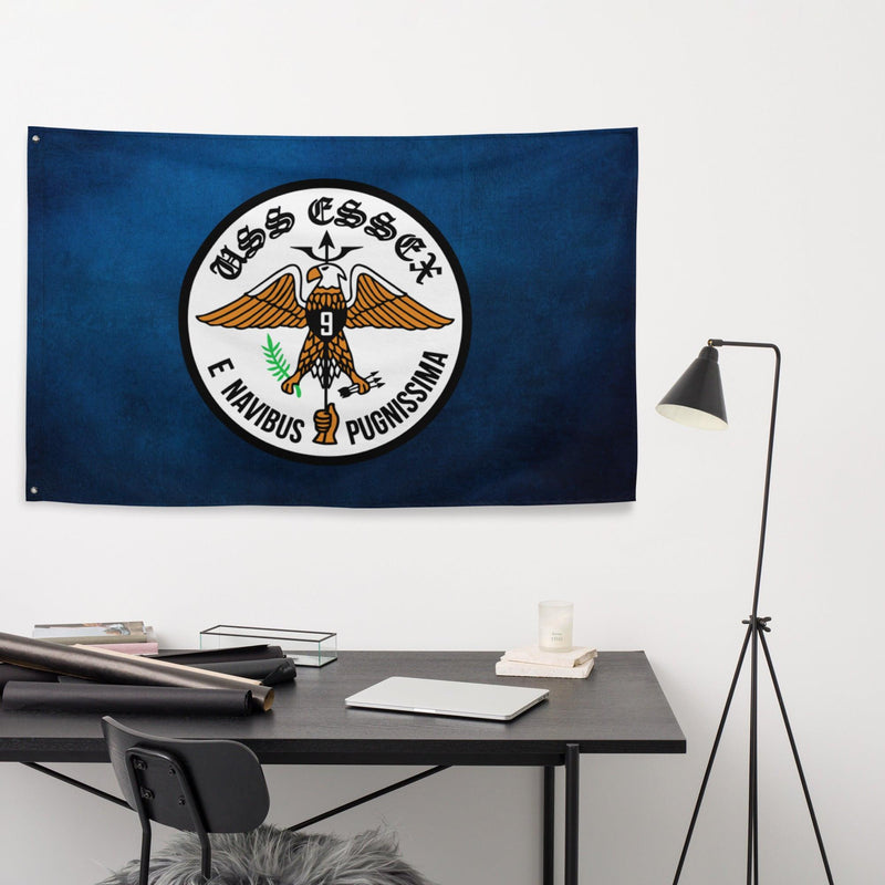 USS Essex (CV-9) WW2 Aircraft Carrier Flag