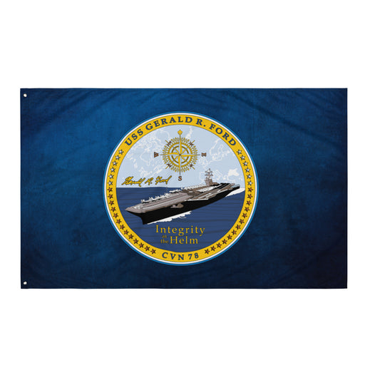 USS Gerald R. Ford (CVN-78) Flag Tactically Acquired Default Title  