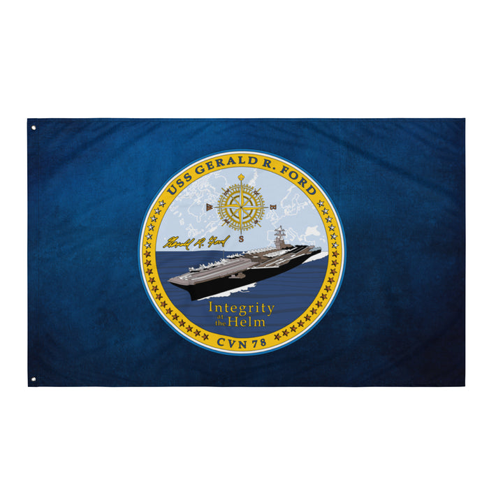 USS Gerald R. Ford (CVN-78) Flag Tactically Acquired Default Title  