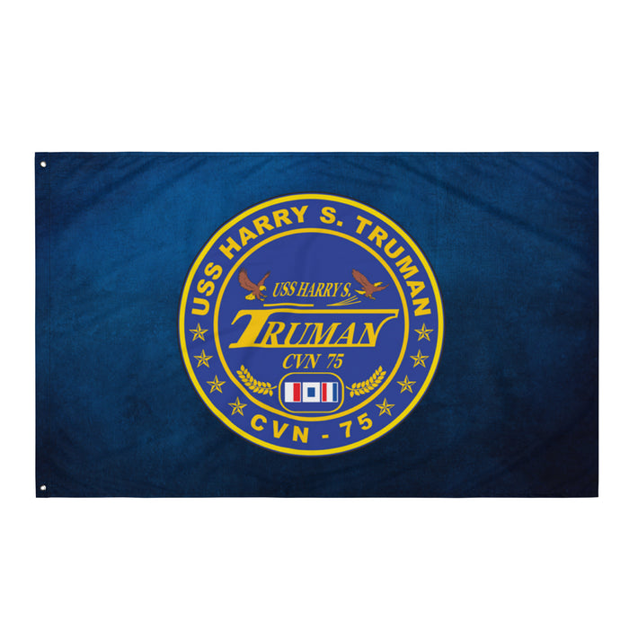 USS Harry S. Truman (CVN-75) Logo Flag Tactically Acquired Default Title  