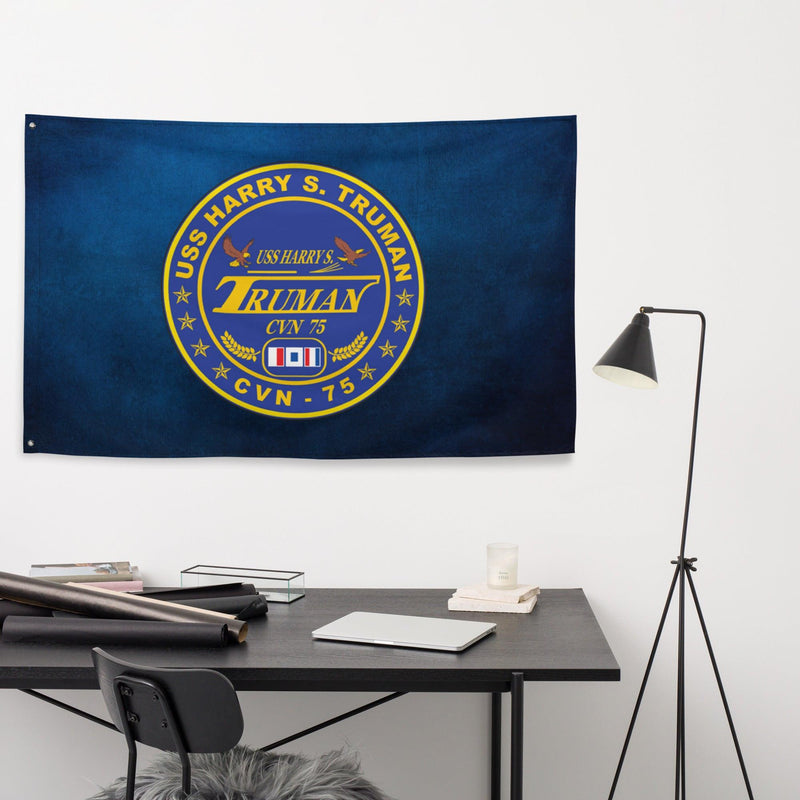 USS Harry S. Truman (CVN-75) Logo Flag