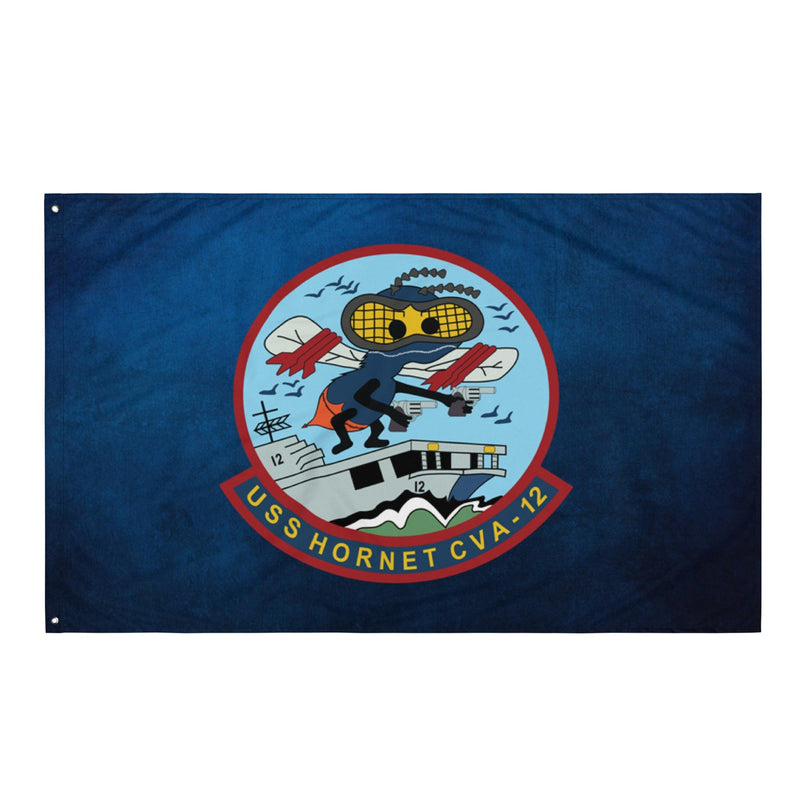 USS Hornet (CVA-12) Aircraft Carrier Flag