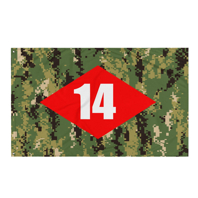 U.S. Navy NMCB-14 Beep Flag