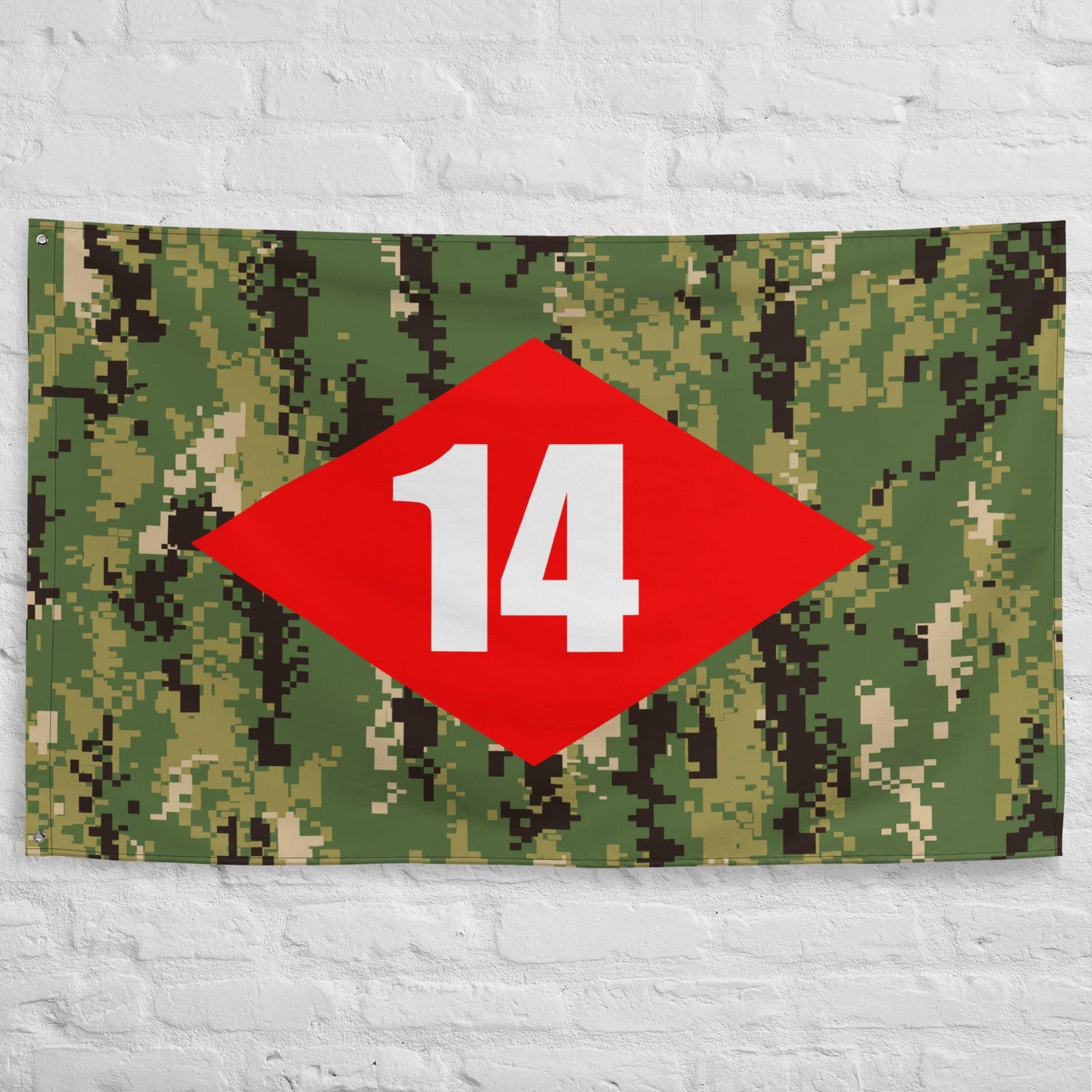 U.S. Navy NMCB-14 Beep Flag Tactically Acquired   