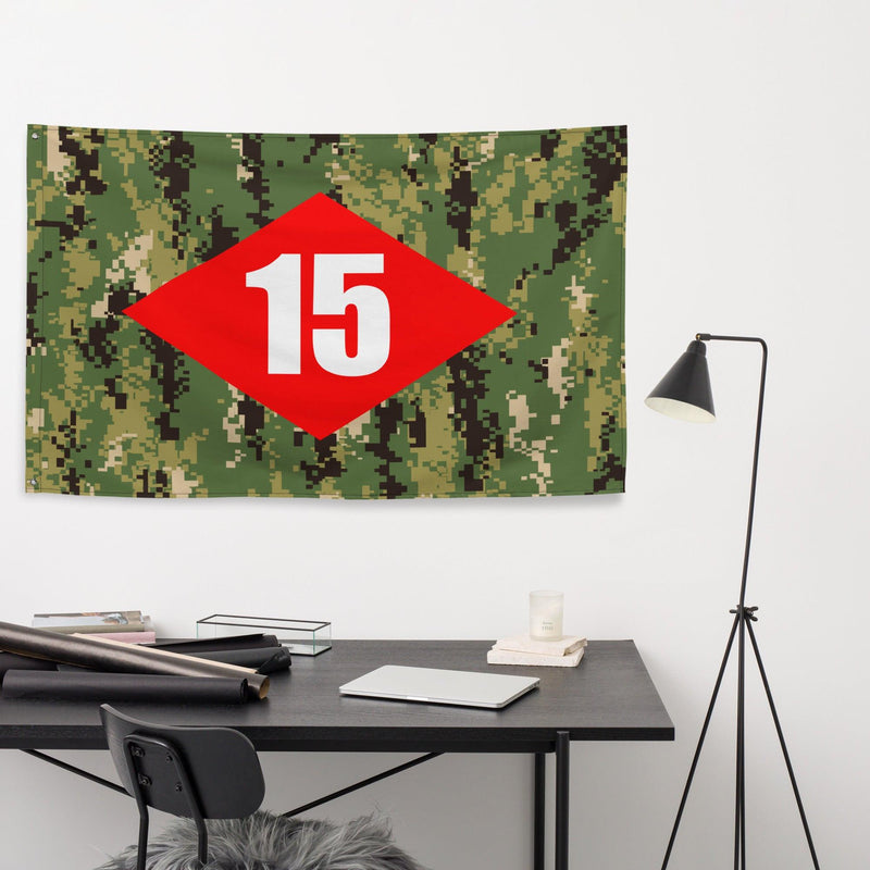 U.S. Navy NMCB-15 Beep Flag