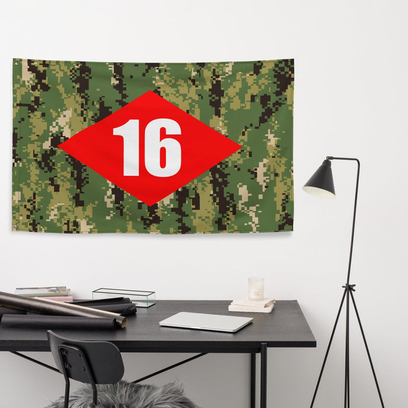 U.S. Navy NMCB-16 Beep Flag