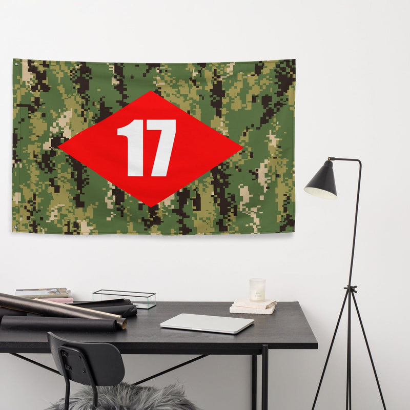 U.S. Navy NMCB-17 Beep Flag