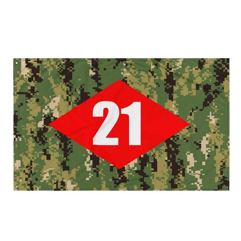 U.S. Navy NMCB-21 Beep Flag