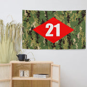 U.S. Navy NMCB-21 Beep Flag Tactically Acquired   