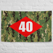 U.S. Navy NMCB-40 Beep Flag Tactically Acquired   