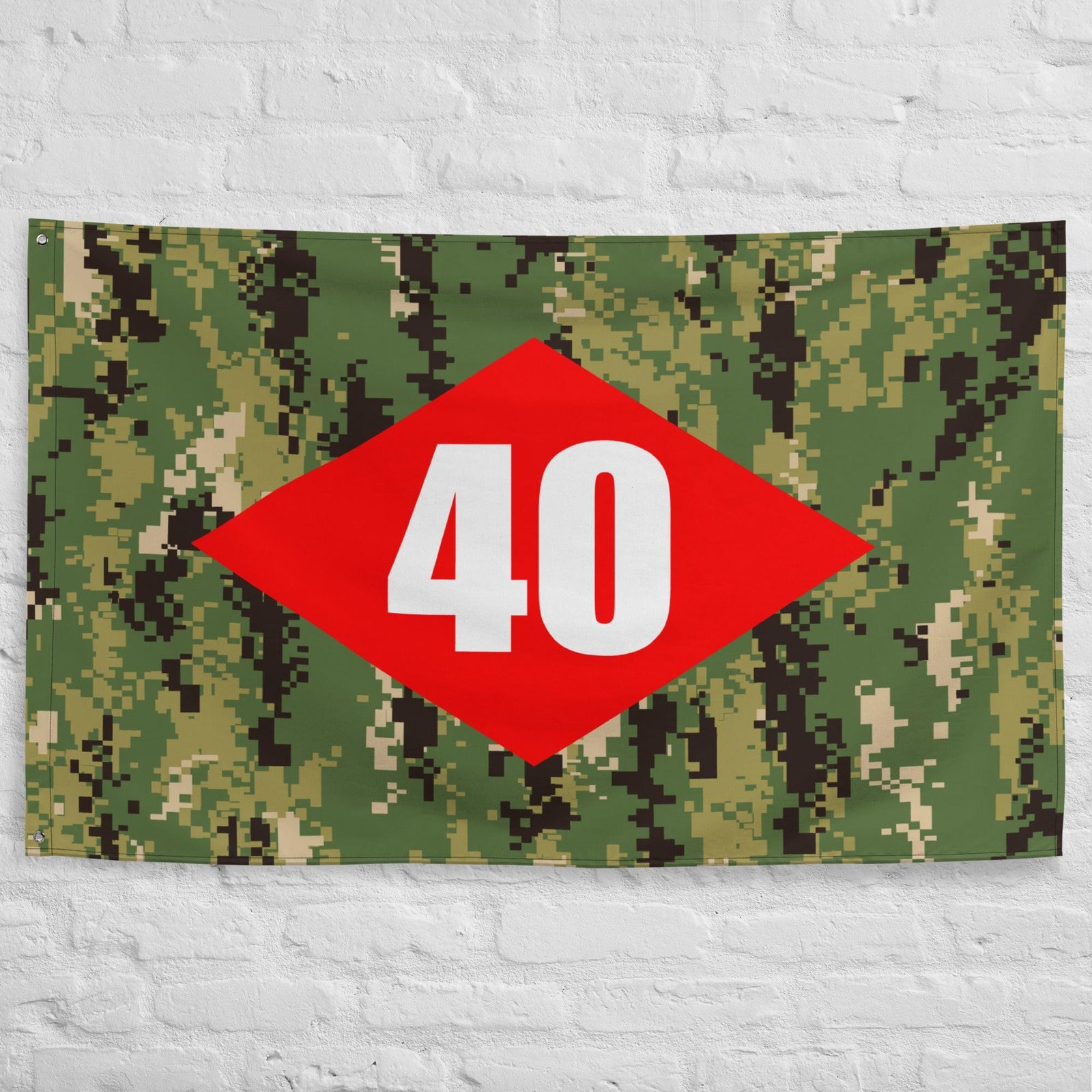 U.S. Navy NMCB-40 Beep Flag Tactically Acquired   