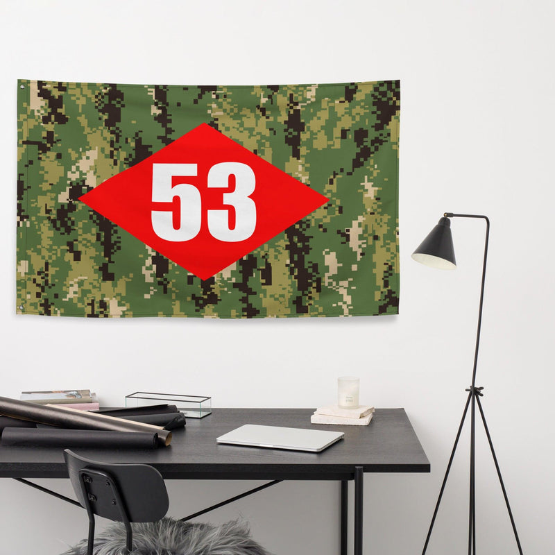 U.S. Navy NMCB-53 Beep Flag