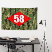 U.S. Navy NMCB-58 Beep Flag Tactically Acquired   