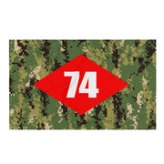 U.S. Navy NMCB-74 Beep Flag Tactically Acquired Default Title  