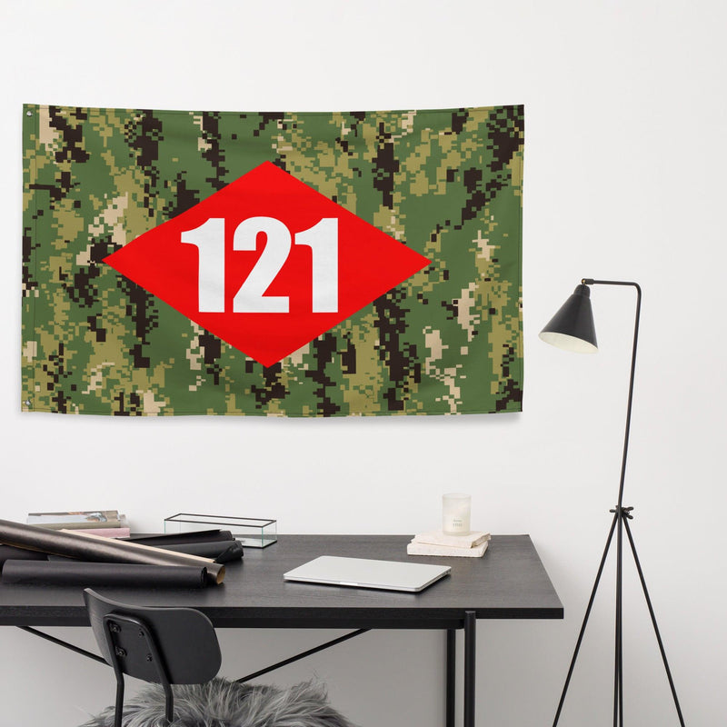 U.S. Navy NMCB-121 Beep Flag