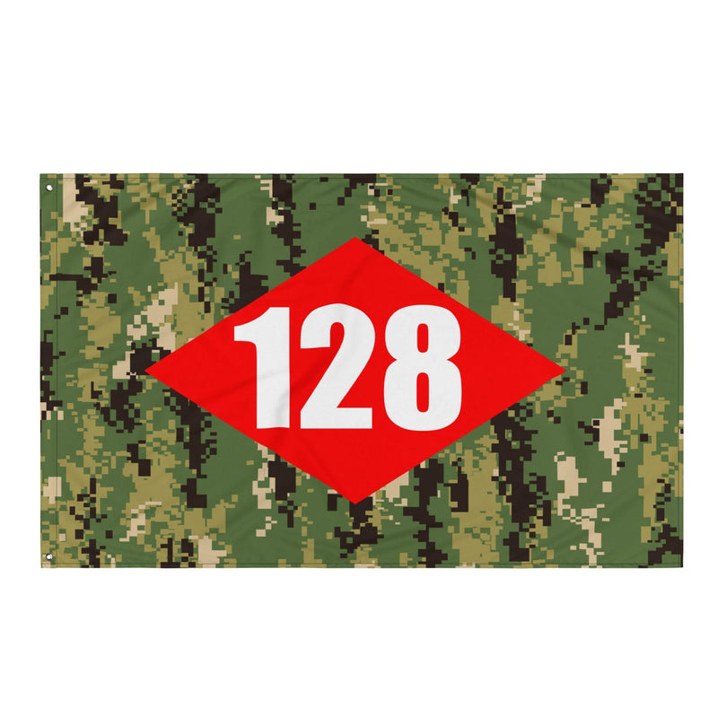U.S. Navy NMCB-128 Beep Flag