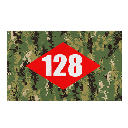 U.S. Navy NMCB-128 Beep Flag Tactically Acquired Default Title  