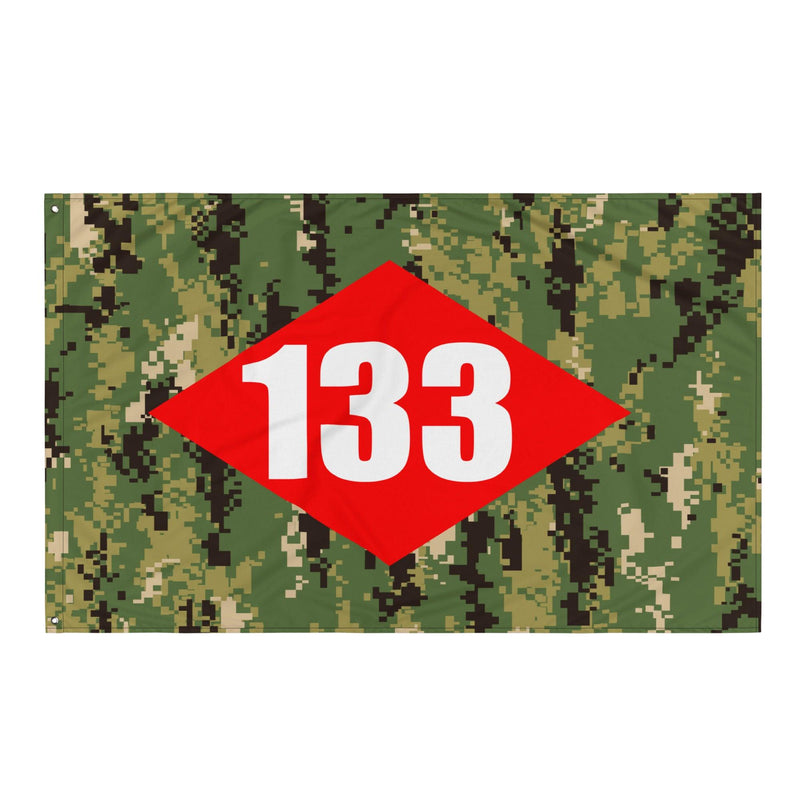 U.S. Navy NMCB-133 Beep Flag