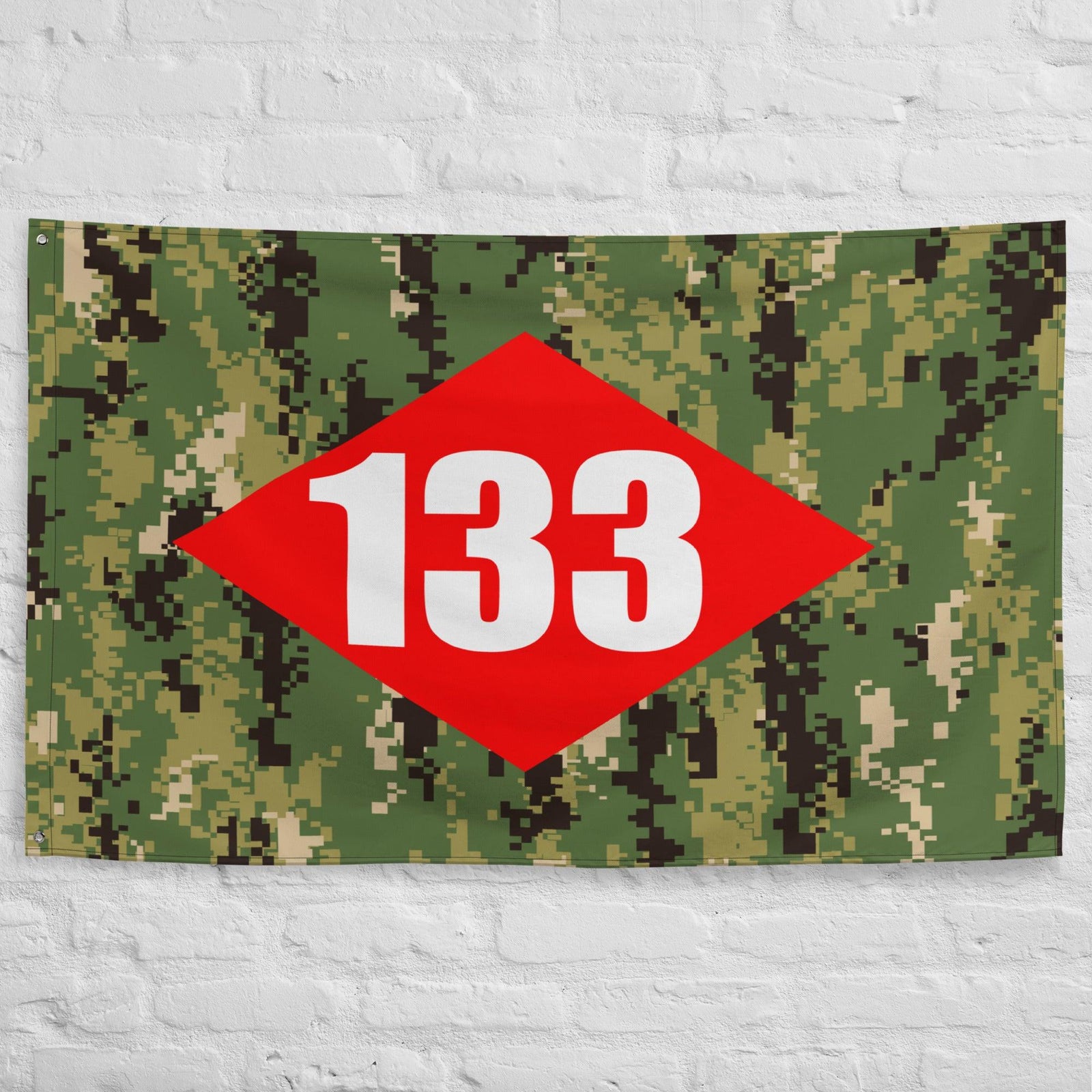 U.S. Navy NMCB-133 Beep Flag Tactically Acquired   
