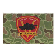USMC 5th Tank Battalion Frog Skin Camo Flag Tactically Acquired Default Title  