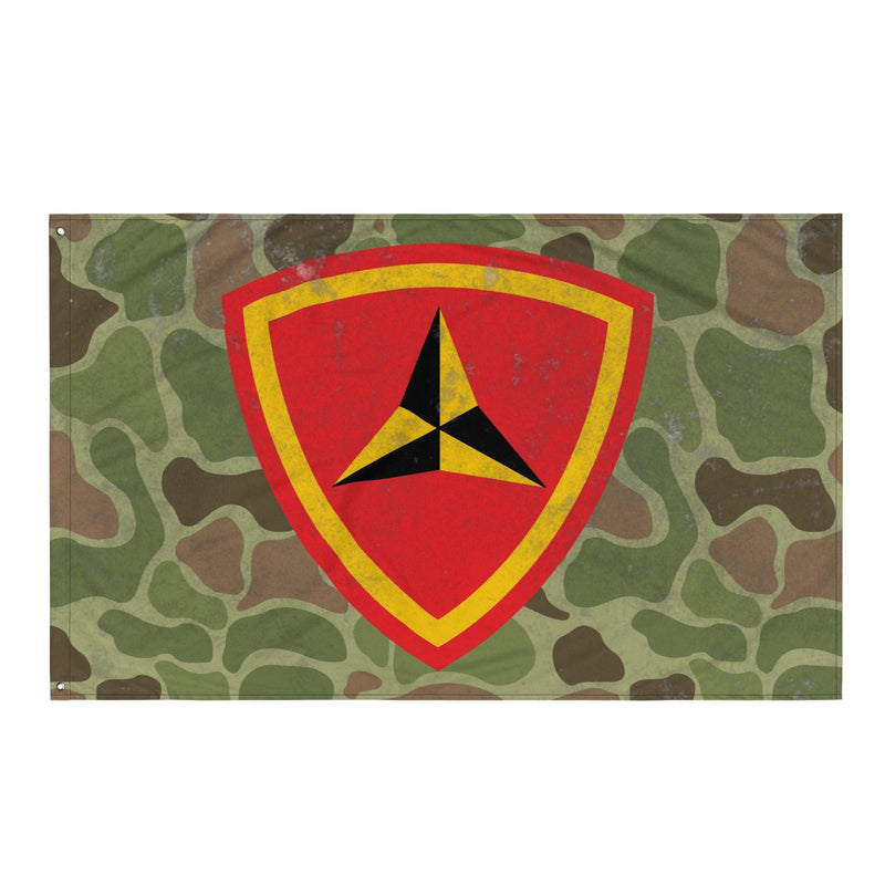 3rd Marine Division Frog Skin Camo Flag