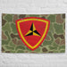 3rd Marine Division Frog Skin Camo Flag Tactically Acquired   