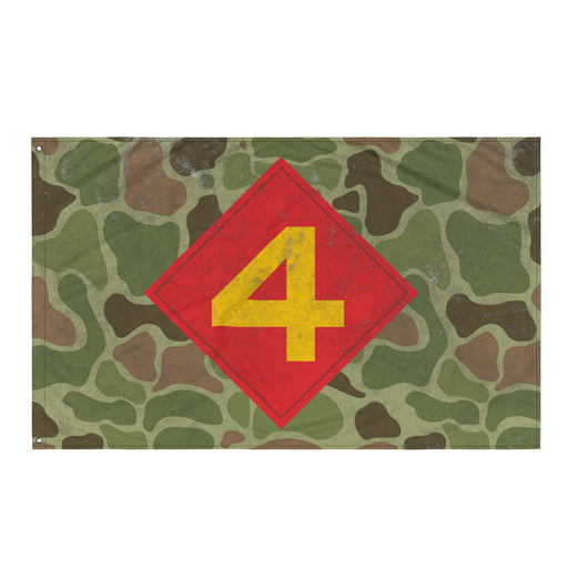 4th Marine Division Frog Skin Camo Flag Tactically Acquired Default Title  