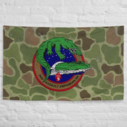 USMC 2nd AABn Frog Skin Camo Indoor Wall Flag Tactically Acquired   