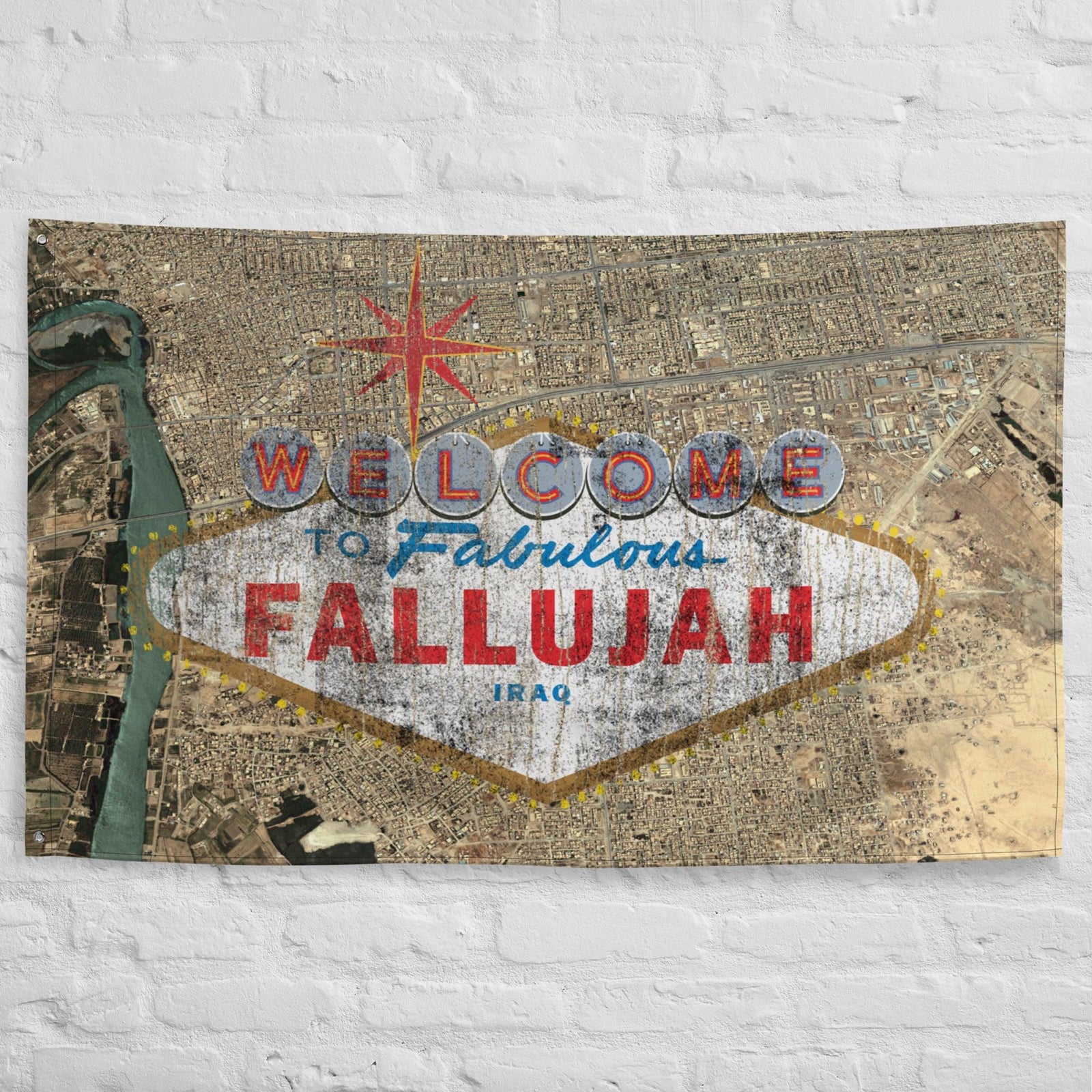 Welcome to Fabulous Fallujah Operation Phantom Fury Flag Tactically Acquired   