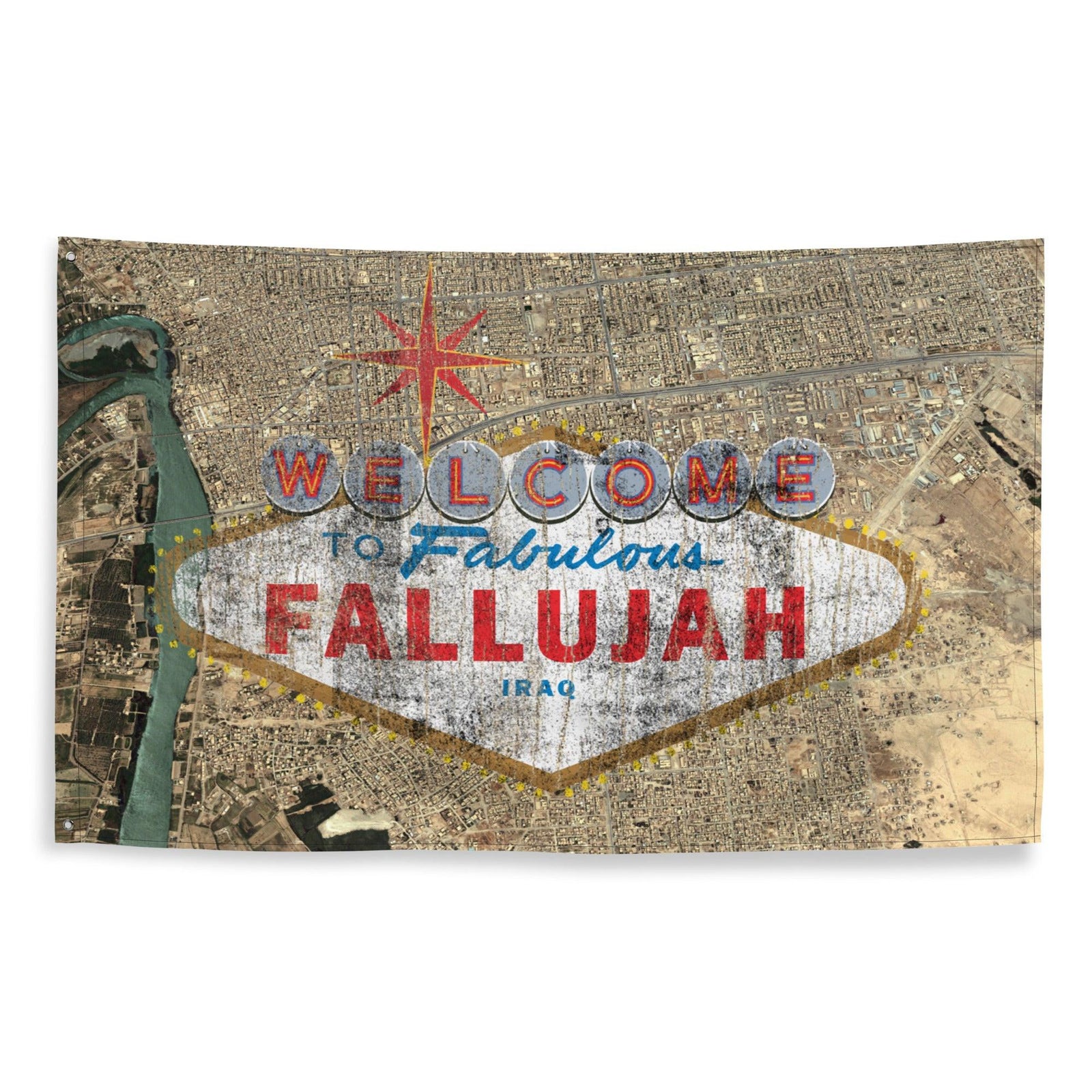 Welcome to Fabulous Fallujah Operation Phantom Fury Flag Tactically Acquired   
