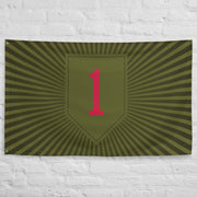 U.S. Army 1st Infantry Division Flag Tactically Acquired   