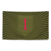 U.S. Army 1st Infantry Division Flag Tactically Acquired   