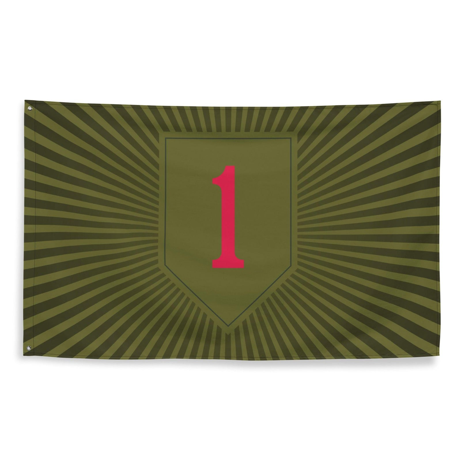 U.S. Army 1st Infantry Division Flag Tactically Acquired   