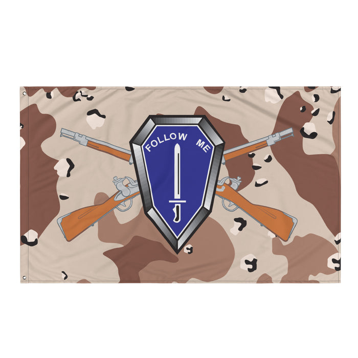 U.S. Army Infantry Branch Chocolate-Chip Camouflage Flag Tactically Acquired Default Title  