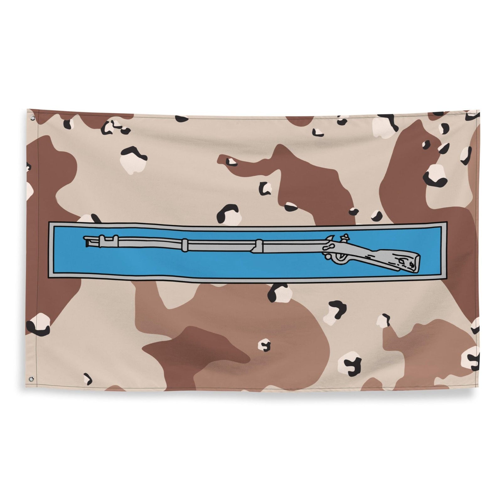 Expert Infantryman Badge EIB Desert Storm Camo Flag Tactically Acquired   